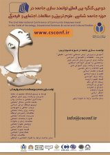 پوستر دومین کنگره بین المللی توانمند سازی جامعه در حوزه علوم تربیتی و مطالعات اجتماعی و فرهنگی