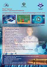 پوستر ششمین همایش ملی و نخستین همایش بین المللی کاربردهای شیمی در فناوری های نوین