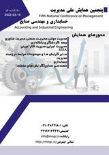 پوستر پنجمین همایش ملی مدیریت حسابداری و مهندسی صنایع