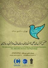 پوستر هفتمین کنفرانس بین المللی پژوهشهای دینی و اسلامی، حقوق، علوم تربیتی و روانشناسی