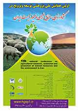پوستر اولین همایش ملی پژوهشی توسعه و ترویج در کشاورزی،منابع طبیعی و محیط زیست ایران