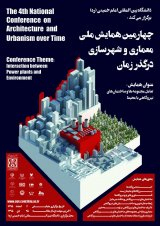 پوستر چهارمین همایش ملی شهرسازی و معماری در گذر زمان