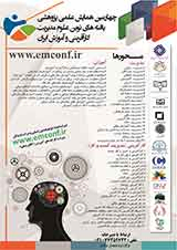 پوستر چهارمین همایش علمی پژوهشی یافته های نوین علوم مدیریت، کارآفرینی و آموزش ایران