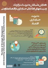 پوستر همایش ملی نقش مدیریت استراتژیک و سیستمهای اطلاعاتی حسابداری در اقتصاد مقاومتی