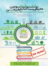 پوستر کنفرانس بین المللی محیط زیست و منابع طبیعی