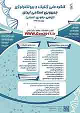 پوستر کنگره ژنتیک و بیوتکنولوژی جمهوری اسلامی ایران(گیاهی-جانوری-انسانی)