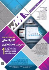 پوستر اولین کنفرانس بین المللی تکنیک های مدیریت و حسابداری