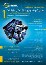 پوستر اولین کنفرانس و نمایشگاه مدیریت و فناوری اطلاعات و ارتباطات