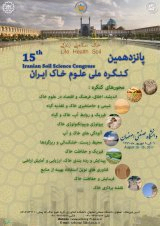 پوستر پانزدهمین کنگره علوم خاک ایران