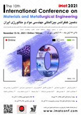 پوستر دهمین کنفرانس بین المللی مهندسی مواد و متالورژی (iMat۲۰۲۱)