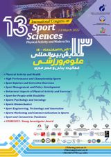 پوستر سیزدهمین همایش بین المللی علوم ورزشی