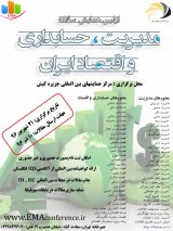 پوستر اولین همایش سالانه مدیریت، حسابداری و اقتصاد ایران