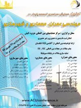 پوستر اولین همایش سراسری توسعه پایدار در مهندسی عمران،معماری و شهرسازی