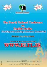 پوستر چهارمین کنفرانس ملی مطالعات انگلیسی(آموزش و یادگیری، ادبیات و ترجمه)
