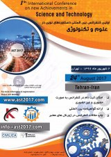 پوستر اولین کنفرانس بین المللی دستاوردهای نوین در علوم و تکنولوژی