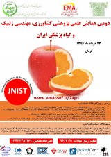 پوستر دومین همایش علمی پژوهشی کشاورزی،مهندسی ژنتیک و گیاه پزشکی ایران