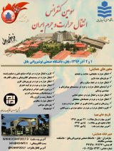 پوستر سومین کنفرانس انتقال حرارت و جرم ایران