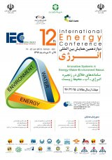 پوستر دوازدهمین همایش بین المللی انرژی