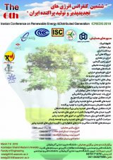 پوستر ششمین کنفرانس انرژی های تجدید پذیر و تولید پراکنده ایران