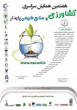 پوستر هشتمین  همایش سراسری کشاورزی و منابع طبیعی پایدار