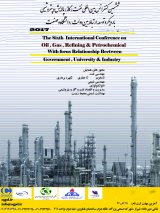 پوستر ششمین کنفرانس بین المللی نفت،گاز،پالایش وپتروشیمی بارویکردتوسعه ارتباط دولت،دانشگاه وصنعت
