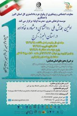 پوستر اولین همایش ملی روانشناسی ومشاوره خانواده استان البرز