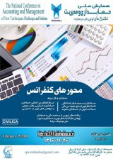 پوستر همایش ملی حسابداری و مدیریت تکنیک های نوین،چالش ها و راهکارها