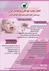 پوستر سیزدهمین کنگره انجمن علمی تغذیه کودکان ایران