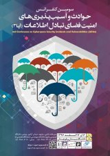 پوستر سومین کنفرانس حوادث و آسیب‌پذیری‌های امنیت فضای تبادل اطلاعات