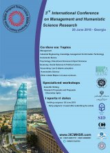 پوستر سومین همایش بین المللی پژوهش های مدیریت و علوم انسانی