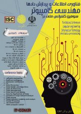 پوستر سومین کنفرانس ملی در مهندسی کامپیوتر، فناوری اطلاعات و پردازش داده ها