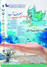 پوستر اولین همایش بین المللی مدیریت،تقاضا و بهره وری مصرف آب