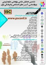 پوستر ششمین همایش علمی پژوهشی علوم تربیتی وروانشناسی، آسیب های اجتماعی و فرهنگی ایران