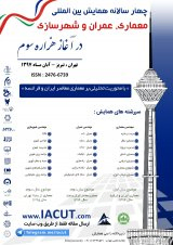 پوستر چهارمین همایش بین المللی معماری عمران وشهرسازی در آغاز هزاره سوم