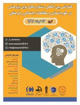 پوستر کنفرانس بین المللی دستاوردهای نوین پژوهشی در علوم انسانی و مطالعات اجتماعی و فرهنگی