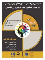 پوستر کنفرانس بین المللی دستاوردهای نوین پژوهشی در علوم اجتماعی، علوم تربیتی و روانشناسی