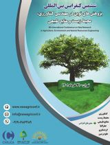 پوستر ششمین کنفرانس بین المللی پژوهش های نوین در مهندسی کشاورزی، محیط زیست و منابع طبیعی