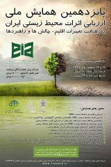 پوستر پانزدهمین همایش ملی ارزیابی اثرات محیط زیستی ایران