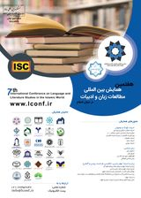 پوستر هفتمین همایش بین المللی مطالعات زبان و ادبیات در جهان اسلام