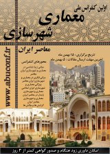 پوستر دومین کنفرانس ملی معماری و شهرسازی معاصر ایران