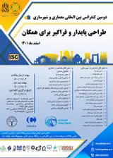 پوستر دومین کنفرانس بین المللی معماری و شهرسازی طراحی پایدار و فراگیر برای همگان