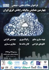 پوستر چهارمین رویداد سالیانه رایانش ابری ایران