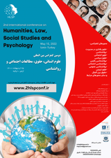 پوستر دومین کنفرانس بین المللی علوم انسانی، حقوق، مطالعات اجتماعی و روانشناسی