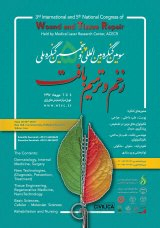 پوستر سومین کنگره بین المللی و پنجمین کنگره ملی زخم و ترمیم بافت