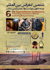 پوستر ششمین کنفرانس بین المللی توسعه فناوری مهندسی مواد، معدن و زمین شناسی