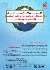 پوستر چهارمین همایش سراسری رشد و تحول علوم طبیعی در پرتو اندیشه اسلامی با تاکید بر علوم ریاضی