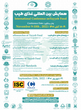 پوستر همایش بین المللی غذای طیب