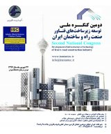 پوستر دومین کنگره ملی توسعه زیرساخت‌های فناور صنعت راه و ساختمان ایران