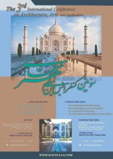پوستر سومین کنفرانس بین المللی هنر، معماری و کاربردها