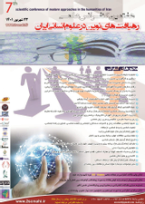 پوستر هفتمین کنفرانس علمی رهیافت های نوین در علوم انسانی ایران